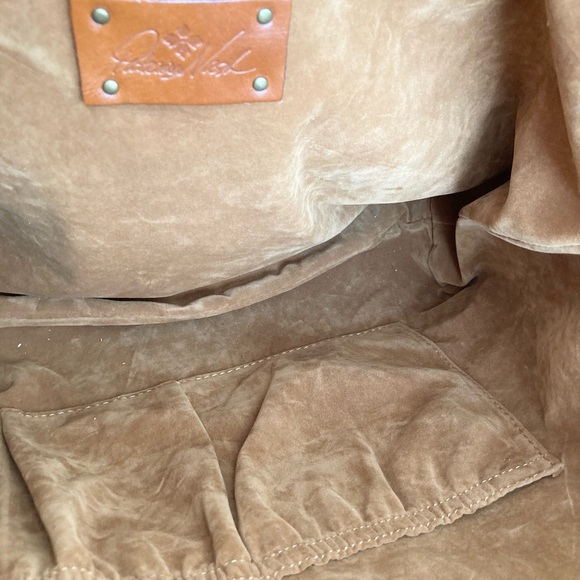 Patricia Nash Genuine Leather Large Tanned Tote Heritage Collection Brand New - Picture 5 of 6